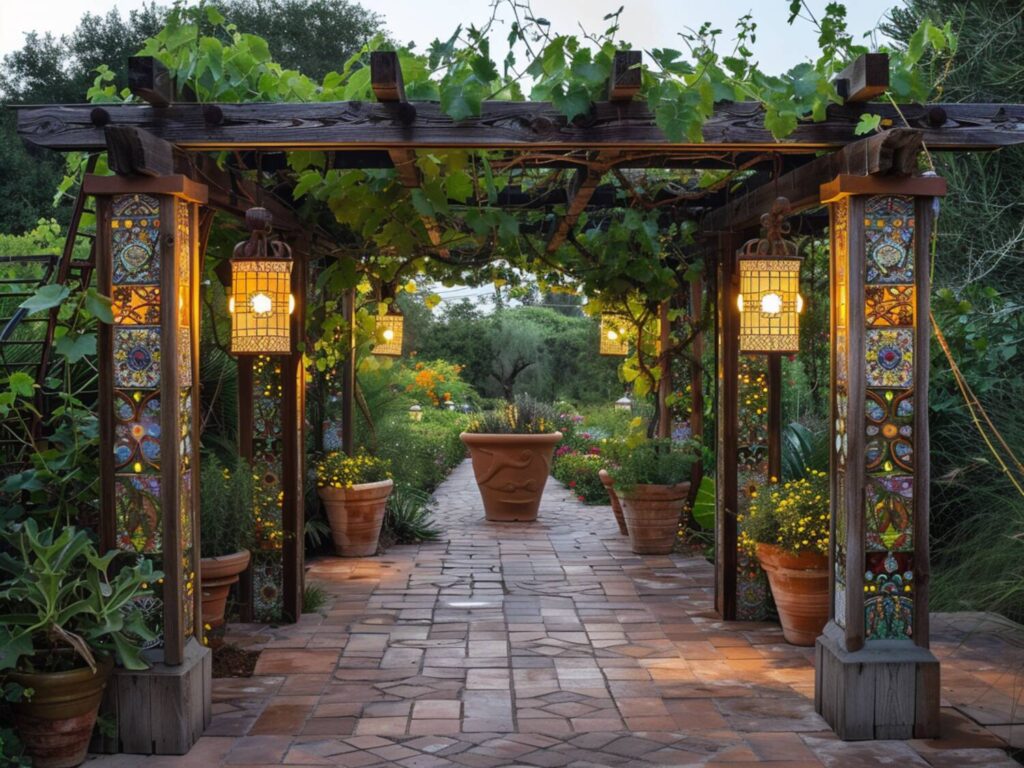 Jak urządzić ogród w stylu śródziemnomorskim z lampami solarnymi
