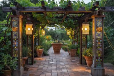 Jak urządzić ogród w stylu śródziemnomorskim z lampami solarnymi