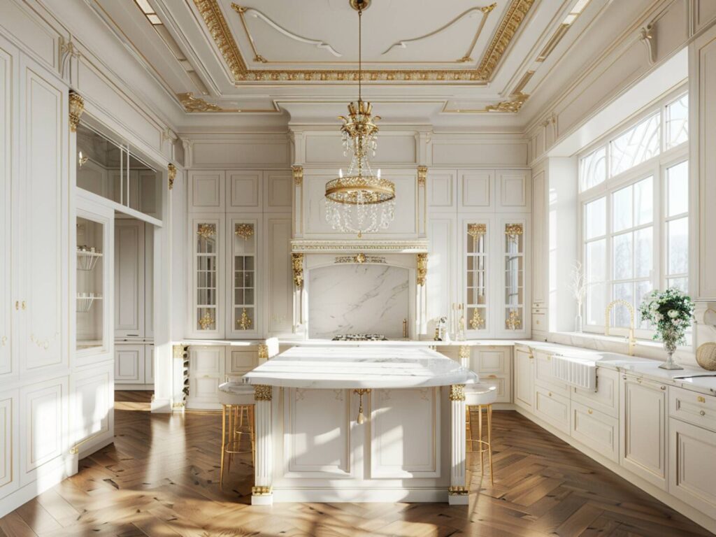 Jak urządzić kuchnię z marmurowymi blatami w stylu luksusowym