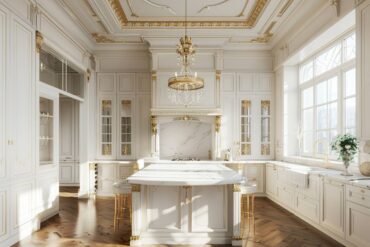 Jak urządzić kuchnię z marmurowymi blatami w stylu luksusowym