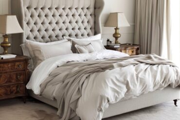 Łóżka kontynentalne w przestrzeniach domów rodzinnych – jakie modele są najpraktyczniejsze