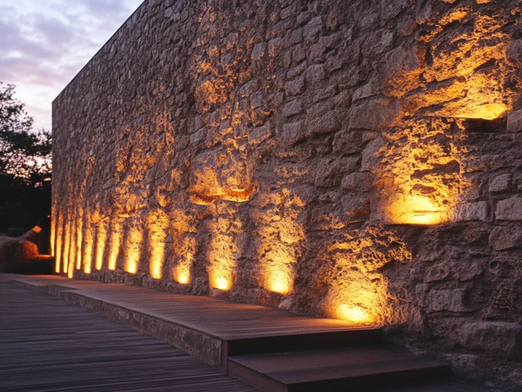 Jakie lampy elewacyjne najlepiej podkreślą kamienne detale fasad