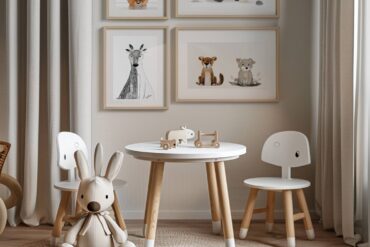 Najlepsze stoły dziecięce do wnętrz w stylu skandynawskim