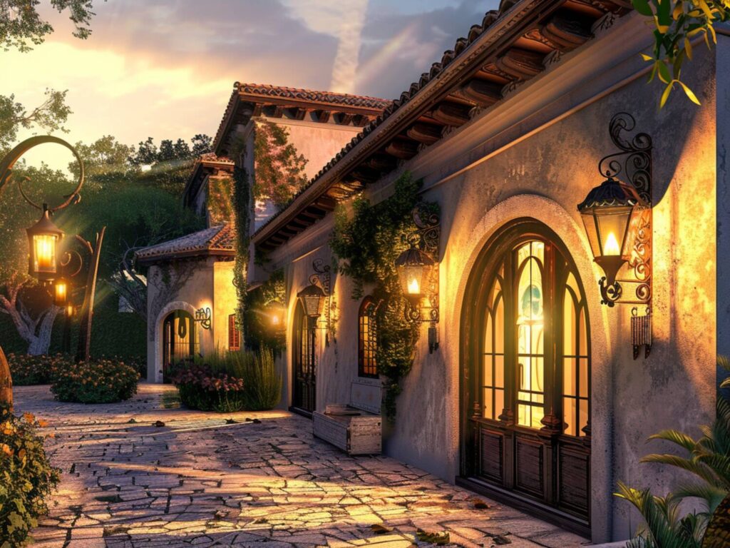 Jakie lampy elewacyjne najlepiej sprawdzą się w domach z dużymi tarasami