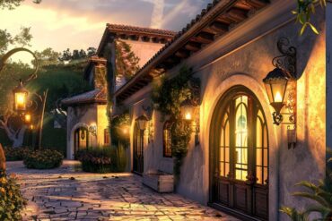 Jakie lampy elewacyjne najlepiej sprawdzą się w domach z dużymi tarasami