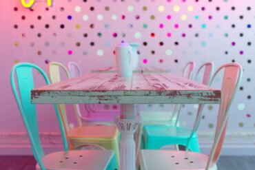 Jak dopasować stoły rustykalne do przestrzeni jadalnych w stylu retro