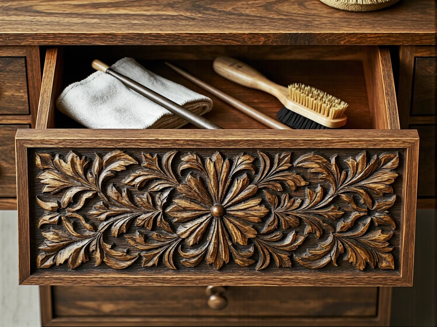 Efekt przed i po zastosowaniu najlepszych metod czyszczenia drewna