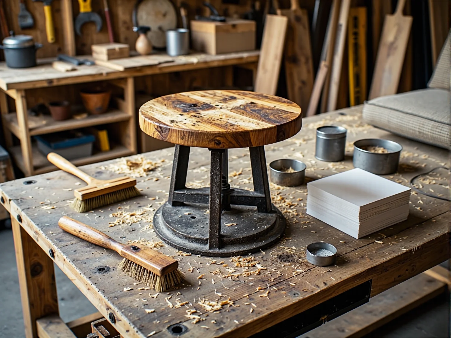 Jakie są kluczowe cechy odnawiania mebli z metalu i drewna? - ilustracja 4