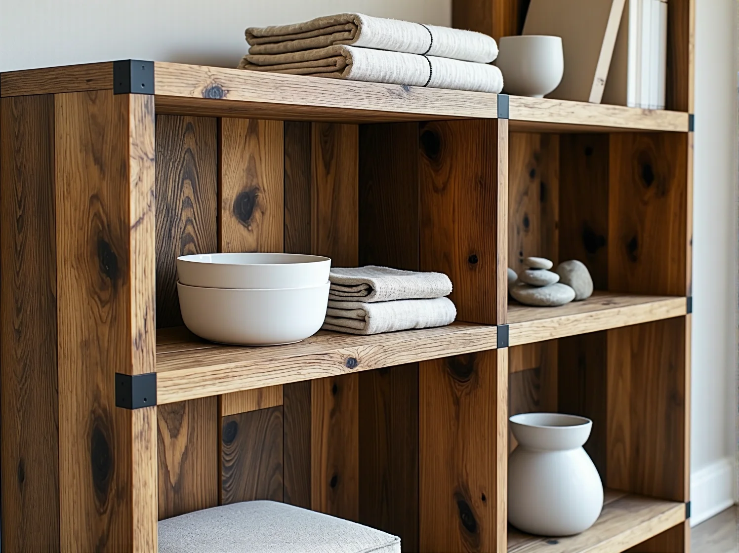 Proces szlifowania i przygotowania drewna na nowy mebel.