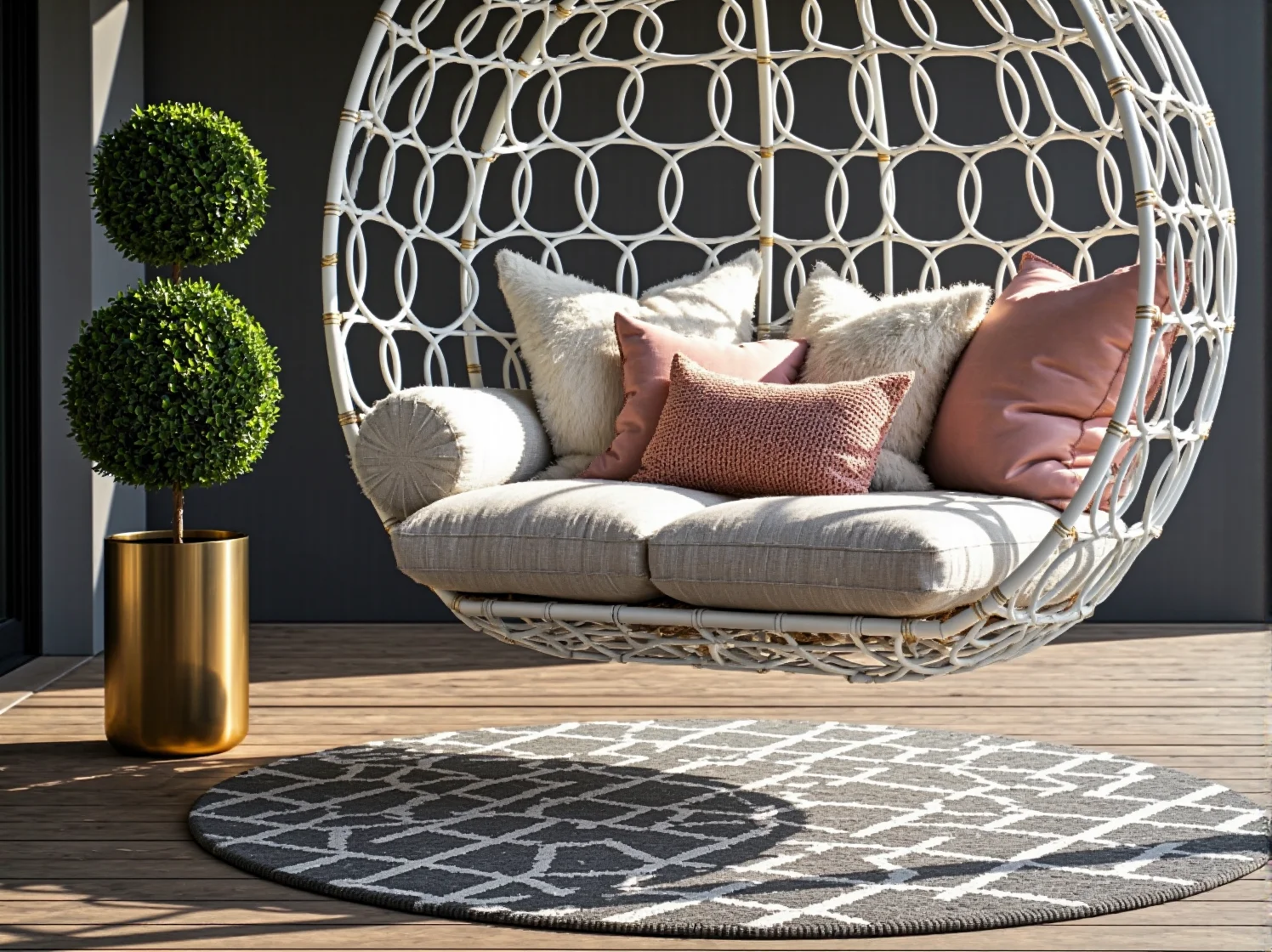 Ranking: Najlepsze meble outdoorowe w stylu glamour na 2025 rok - ilustracja 4