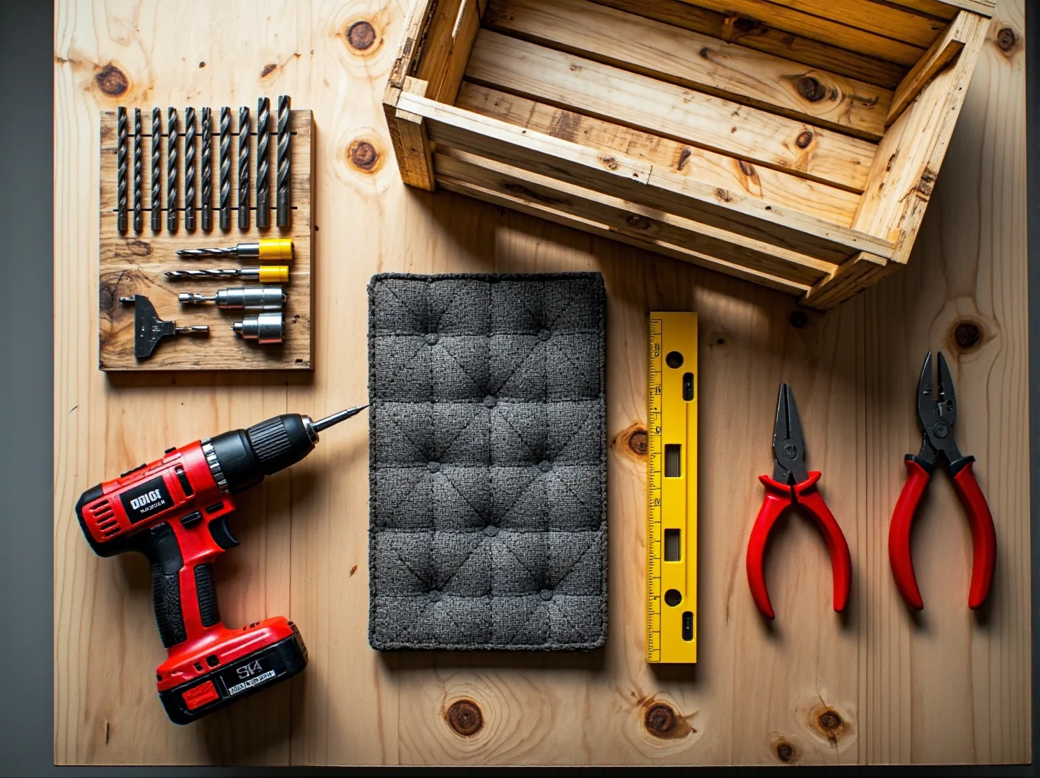 Ściski stolarskie i materiały do wykończenia własnych mebli