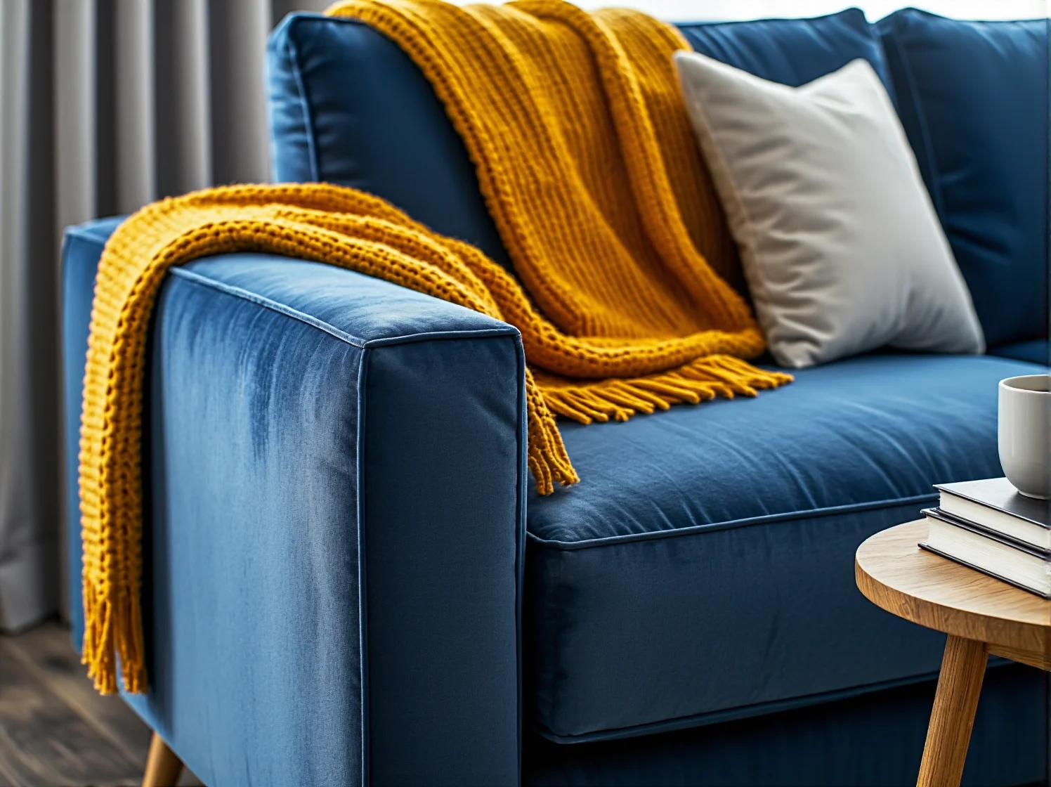 Elegancka skórzana kanapa w klasycznej przestrzeni relaksu.